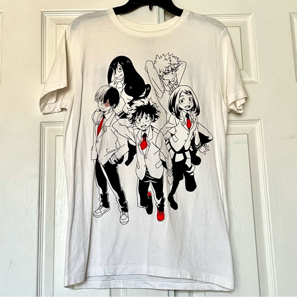 My hero academia t-shirt double sided anime shirt